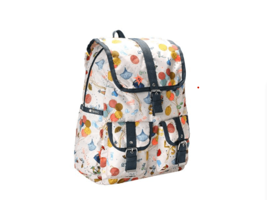 Lesportsac luggage rolling backpack best sale