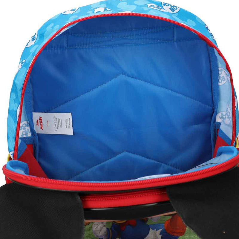 Blue mickey mouse backpack hotsell