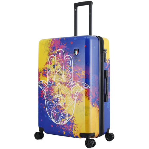 Tucci Exotic Hamsa PC Hardside Luggage SET (20", 24", 28")