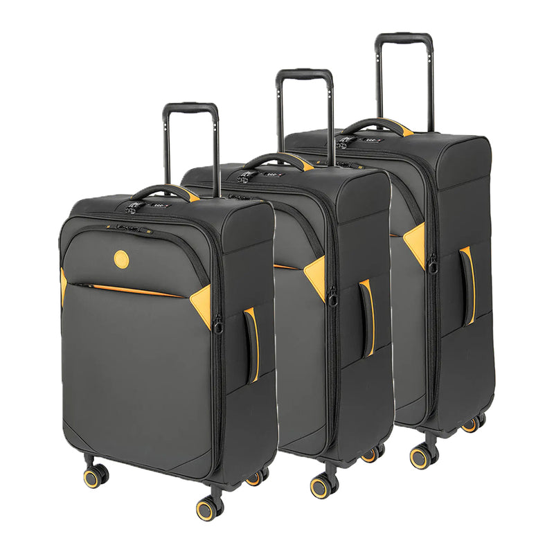 Verage® Cambridge Softside Anti-Bacterial Luggage Set (18.5" + 24" + 29")