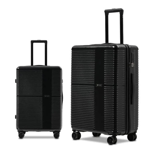 Ginza Travel Hardside Trolley Spinner Luggage 2 Pcs Set (20"/28")