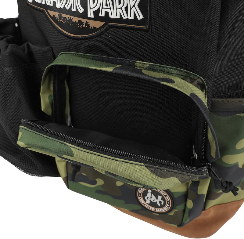 Jurassic Park Camouflage 18" Backpack with Hydration Pocket