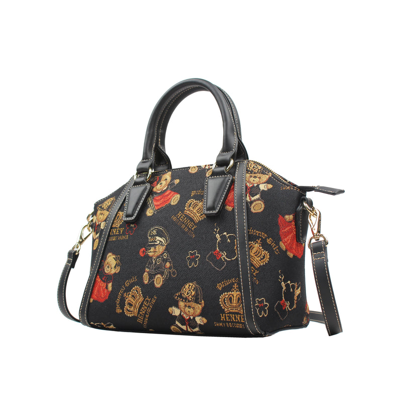 Henney Bear Top Handle Shoulder Bag