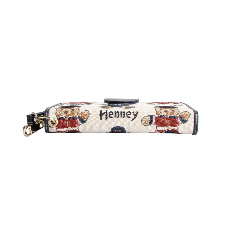 Henney Bear Wristlet Purse