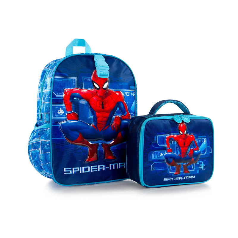 Heys Marvel Backpack with Lunch Bag Spiderman