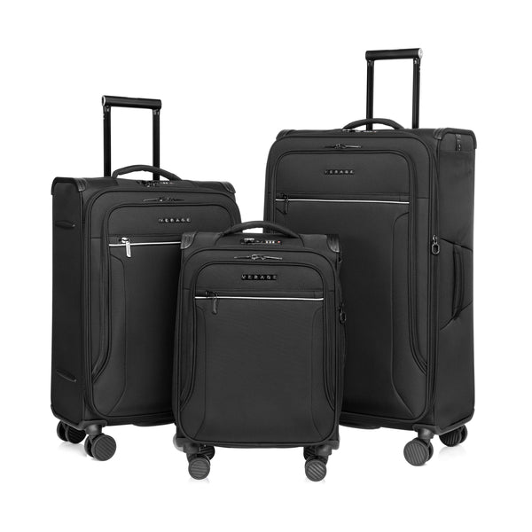 Verage Toledo III Anti-Bacterial Softside Luggage 3 Pieces Set (19" + 24" + 29")