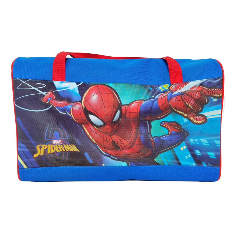 Marvel Spider Man Swinging In Action Kids Duffle Bag