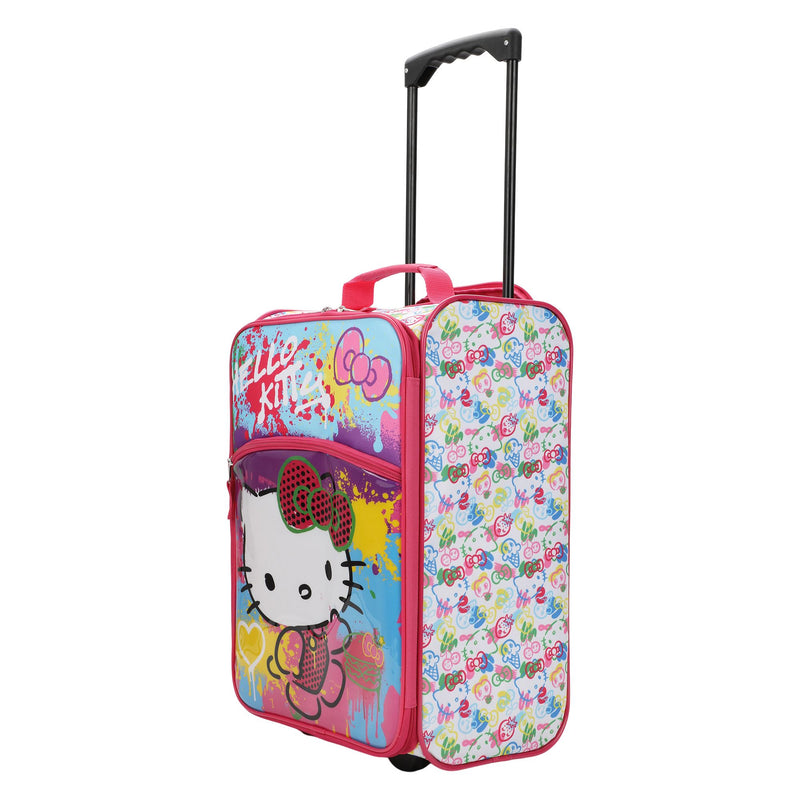 Hello Kitty Paint Splatter 18" Kids Suitcase